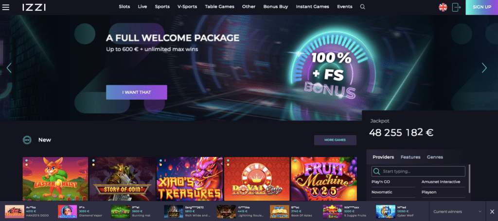 Play bets online